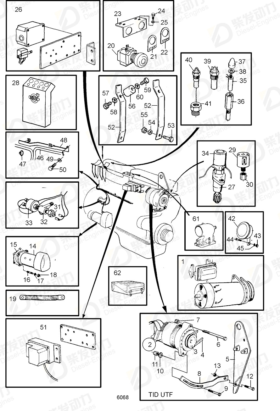 volvo penta Bracket 820895 Drawing volvo penta Bracket 820895 Drawing